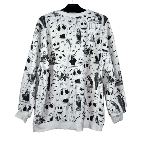 Disney Nightmare Before Christmas Graphic Pullover Sweatshirt XL NWOT - Picture 4 of 12